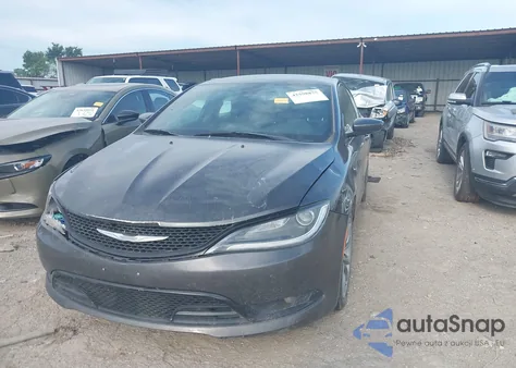 2015 Chrysler 200 S z USA, uszkodzony, nr VIN 1C3CCCDG7FN522721